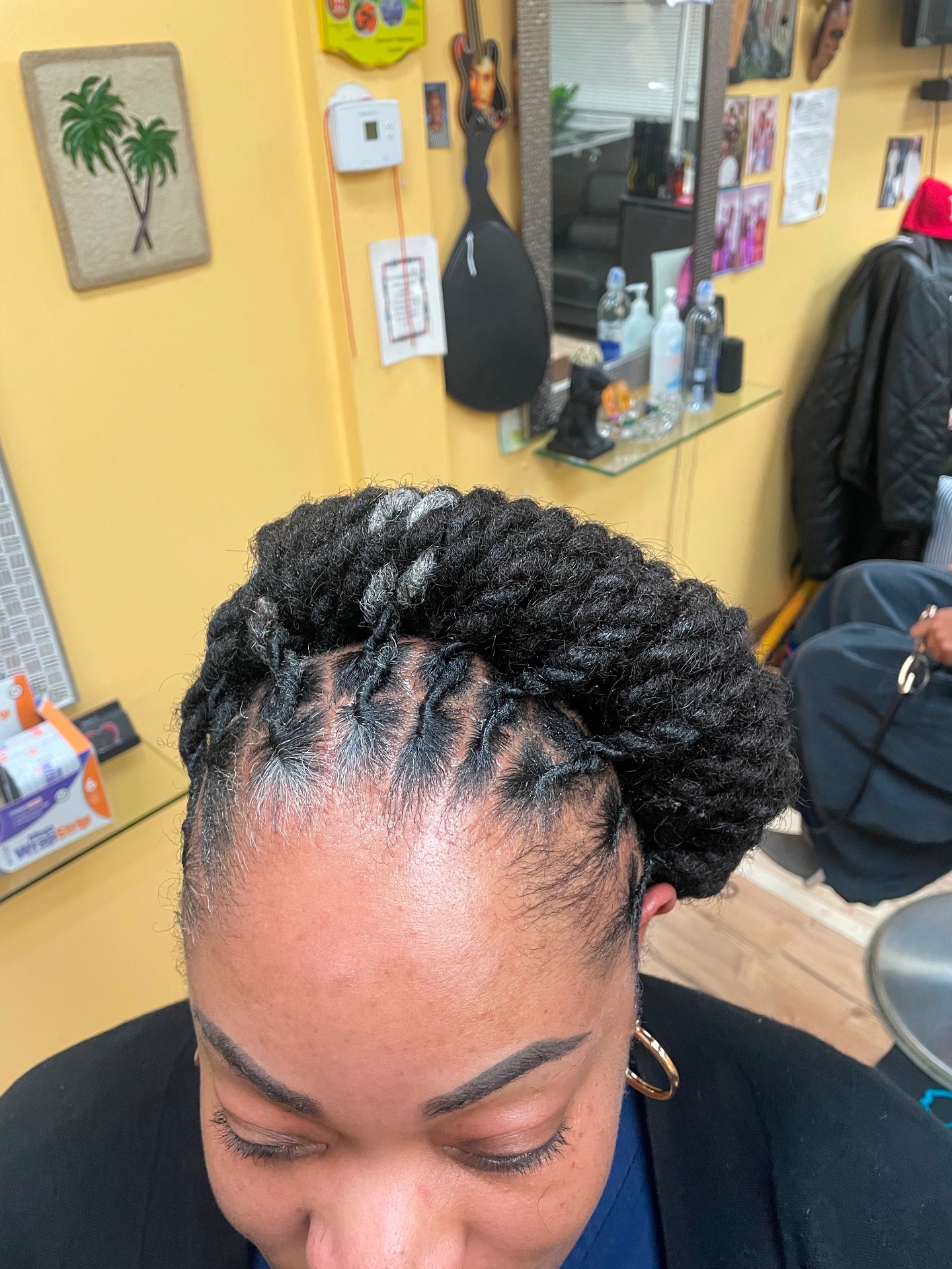 Boston Hair Creativity signature loc & braid work