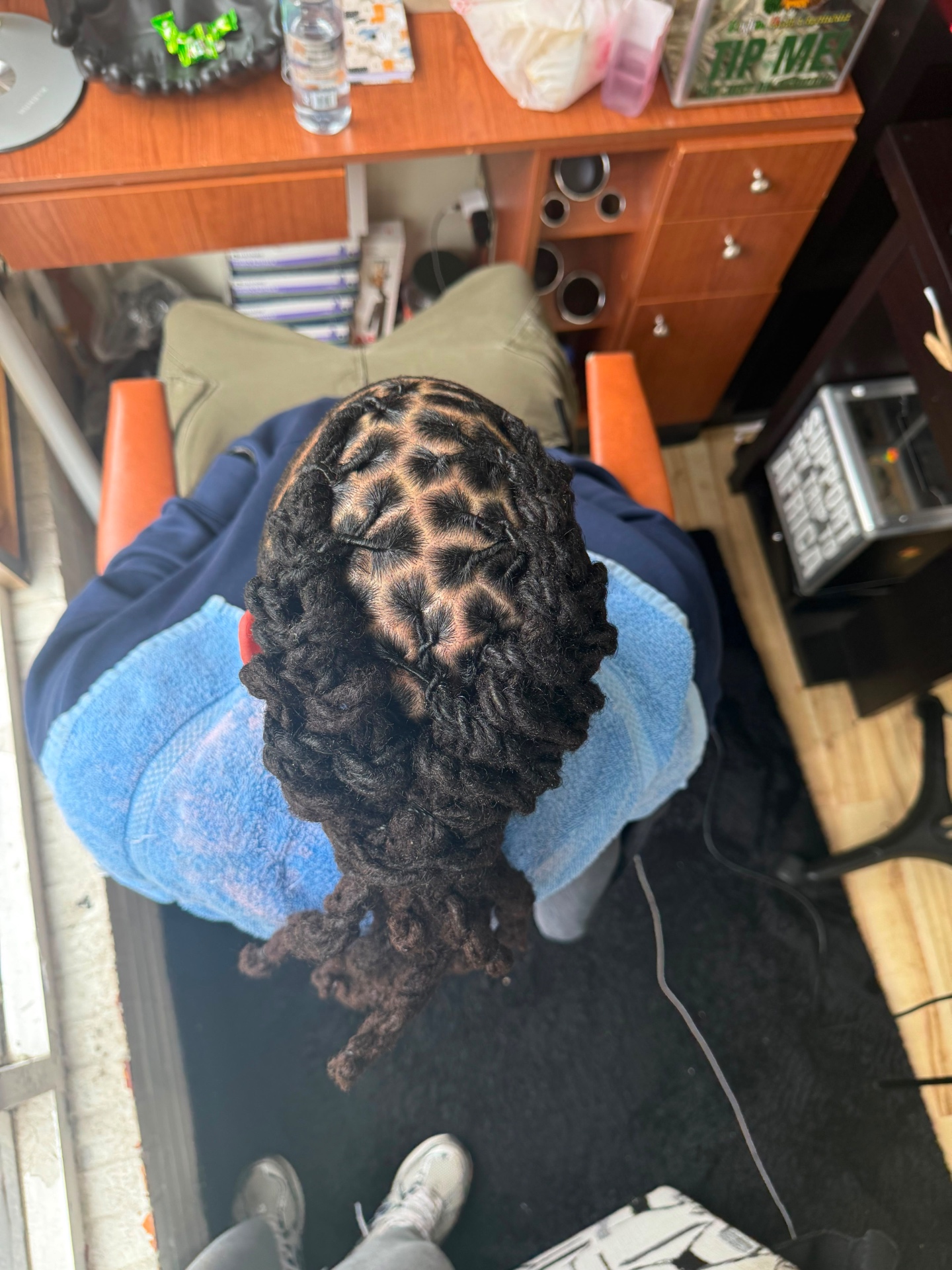Boston Hair Creativity signature loc & braid work