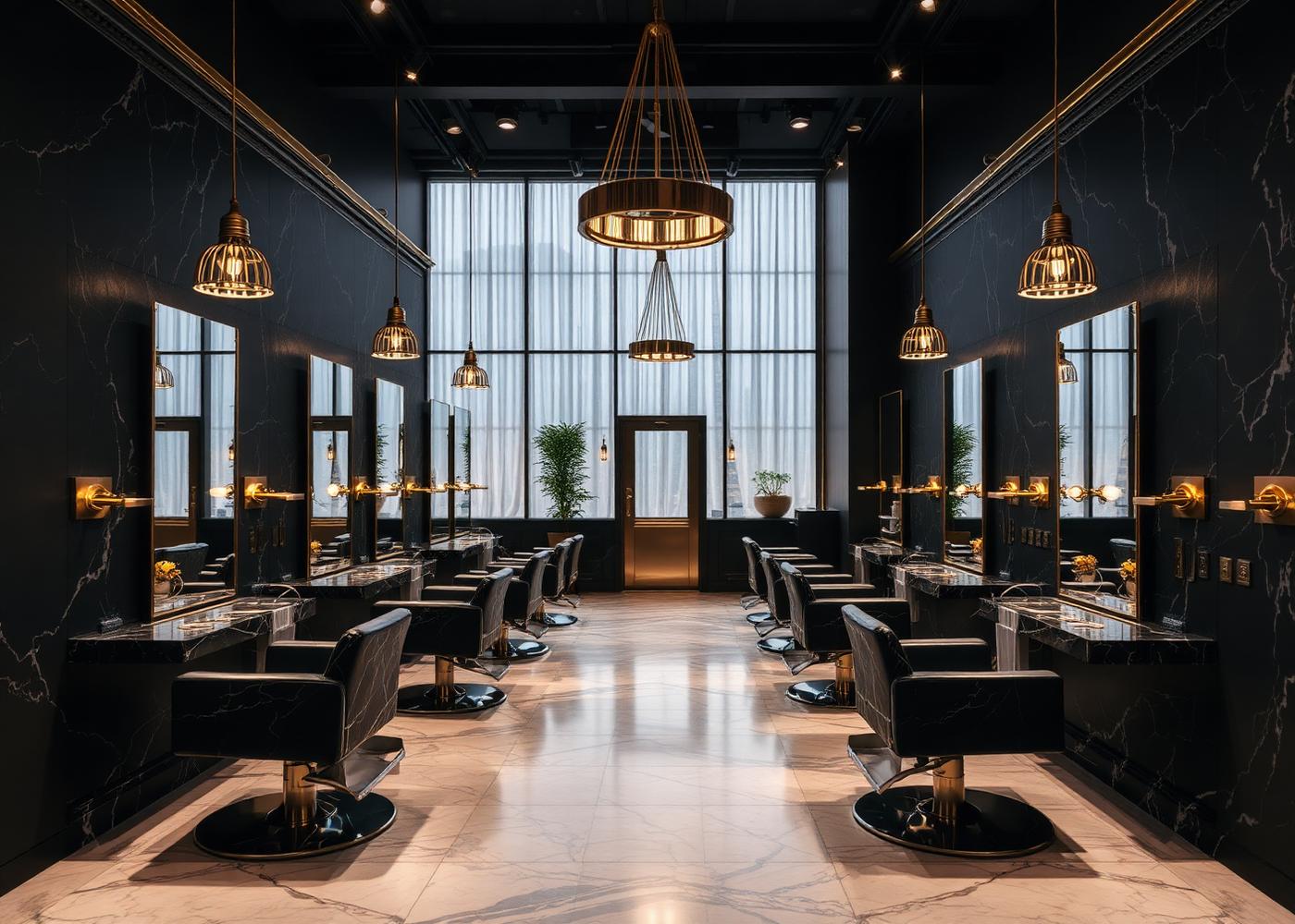 Boston Hair Creativity salon interior
